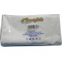 TOVAGLIOLO 25X25 2V. BIANCO CONF.100 PZ.